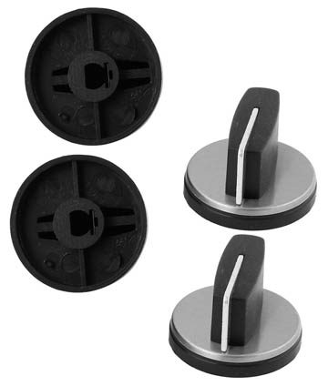 replacement of handles and switches for Miele cooktop