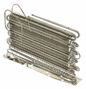 replacing the miele refrigerator evaporator
