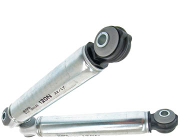 replacement of shock absorbers of the miele washing machine